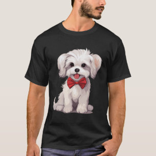 Camiseta Apenas o meu maltês
