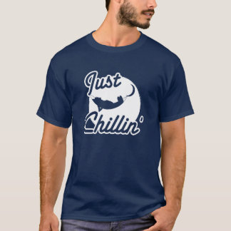Camiseta Apenas o t-shirt dos homens de Chillin