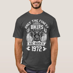 Camiseta Apenas Os Melhores Bikers São Nasceres Em 1972 - 5