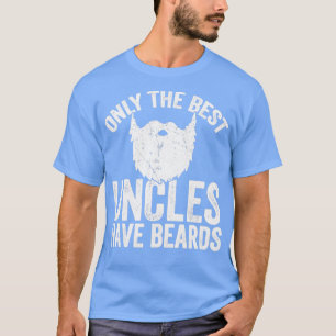 Camiseta Apenas os melhores tios têm barbas Classe de Fôleg