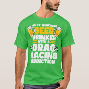 Camiseta Apenas Outro Bebê Com Um Addico De Corrida De Arra