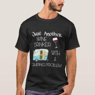 Camiseta Apenas Outro Bebê De Vinho Com Um Problema De Acam