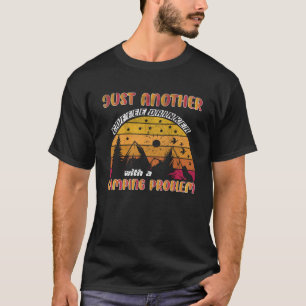 Camiseta Apenas outro bebedor de café com um problema de ac