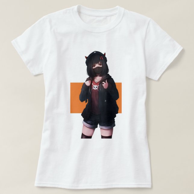 Camiseta Apenas para uma T-Shirt de menina muito bonita (Frente do Design)