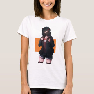 Camiseta Apenas para uma T-Shirt de menina muito bonita