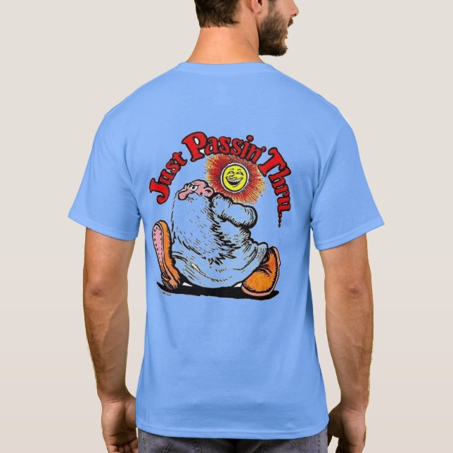 Camiseta Apenas Passando Pela T-shirt (Verso)