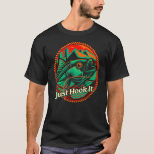 Camiseta Apenas Pendure-o Pesca Oceânica Pescador do Mar La