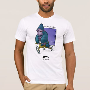 Camiseta Apenas permita-lhe o macaco Tric