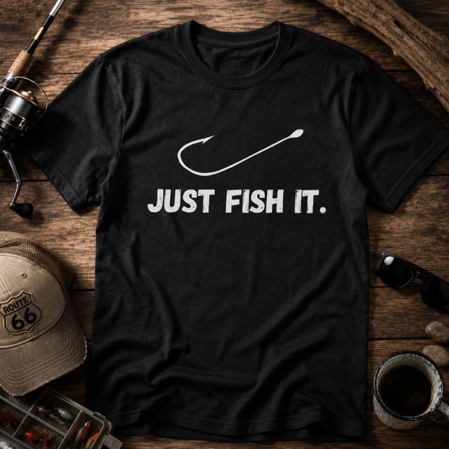 Camiseta Apenas Pesque (Criador carregado)