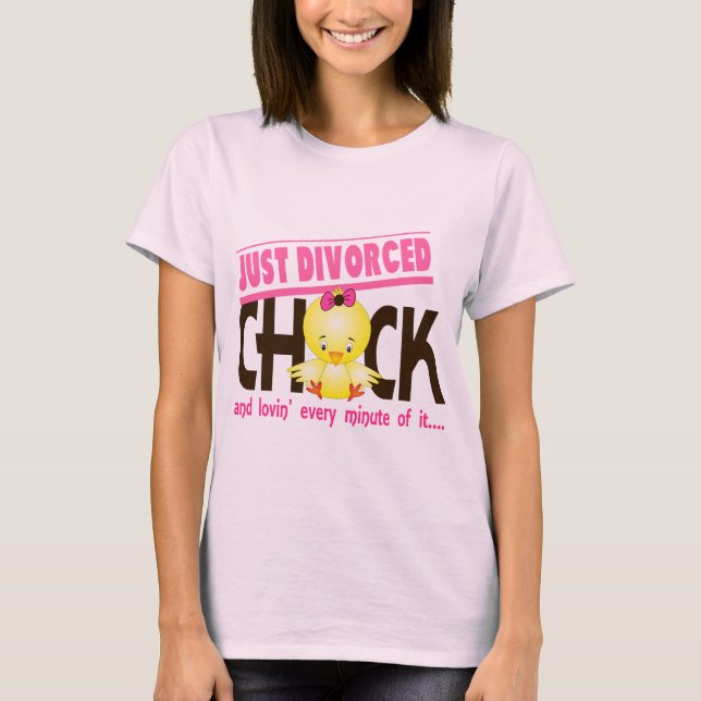 Camiseta Apenas Pintinho Divorciado (Frente)