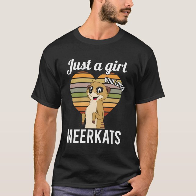 Camiseta Apenas Quem Ama Suricatas (Frente)