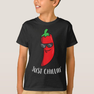 Camiseta Apenas Relaxando Amo Chilis Cinco De Mayo Chilli E