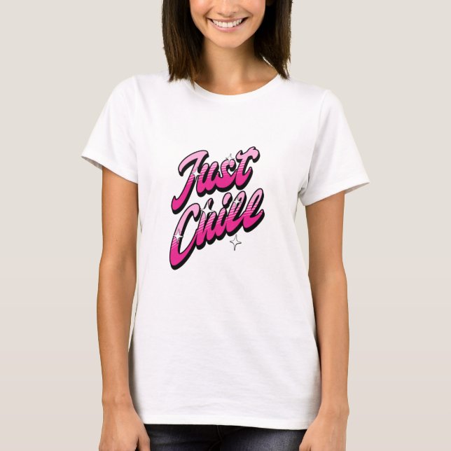 Camiseta Apenas Relaxe (Frente)