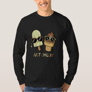 Camiseta Apenas Relaxe no Sorvete Calmante e Relaxante
