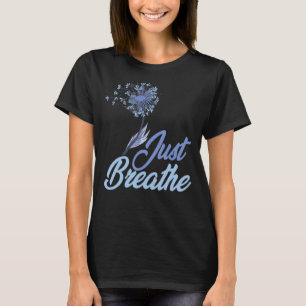 Camiseta Apenas Respire Dandelion Wildflower Nature