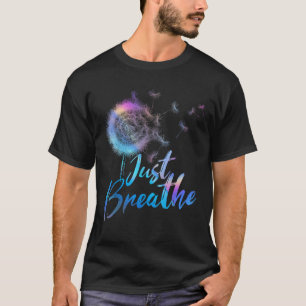 Camiseta Apenas Respire Dandelion Wildflower Nature
