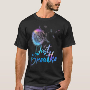 Camiseta Apenas Respire Dandelion Wildflower Nature