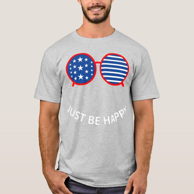 Camiseta Apenas Seja Feliz (Frente)