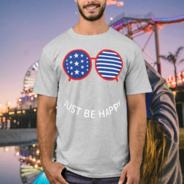 Camiseta Apenas Seja Feliz (Criador carregado)