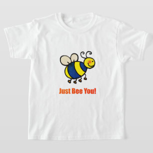 Camiseta Apenas Seja Você Uma Bela Arte De Cartoon