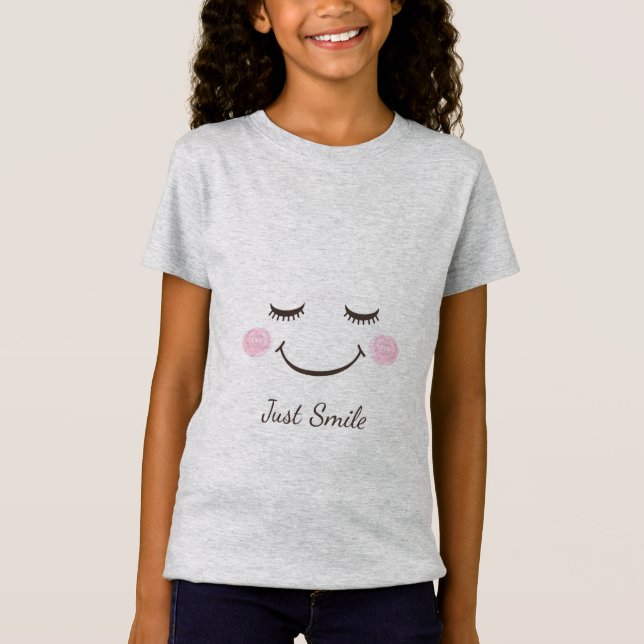 Camiseta Apenas Sorria (Frente)