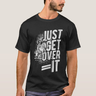 Camiseta APENAS SUPERE ISO Cavalos Equestres Salto De Obstá