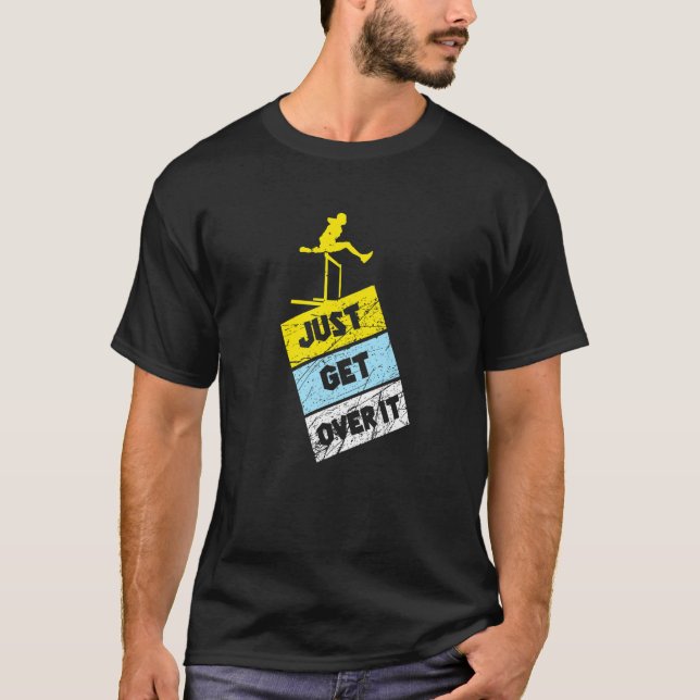 Camiseta Apenas Supere O Caminho E O Campo Mais Rápidos (Frente)