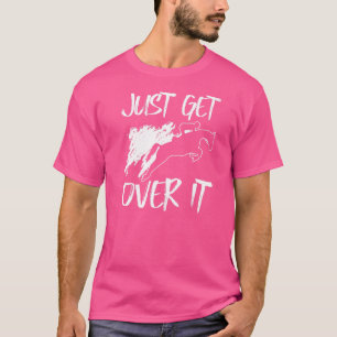Camiseta Apenas Supere O Equador Da Corrida De Cavalo