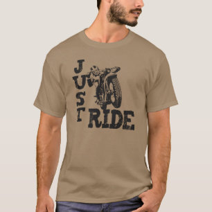 Camiseta Apenas t-shirt da motocicleta do vintage do