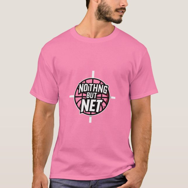 Camiseta Apenas T-Shirt De Basquete De Rede (Frente)