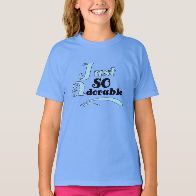 Camiseta Apenas tão adorável (Frente)
