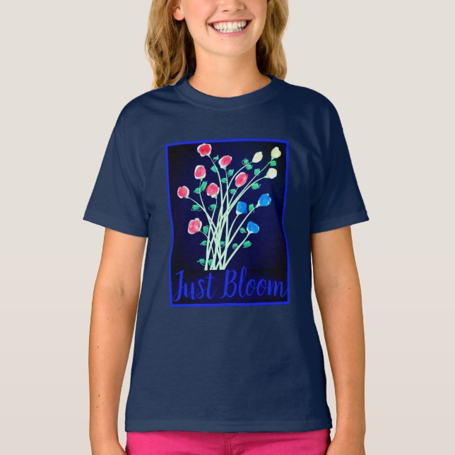 Camiseta Apenas Tipografia Bloom (Frente)