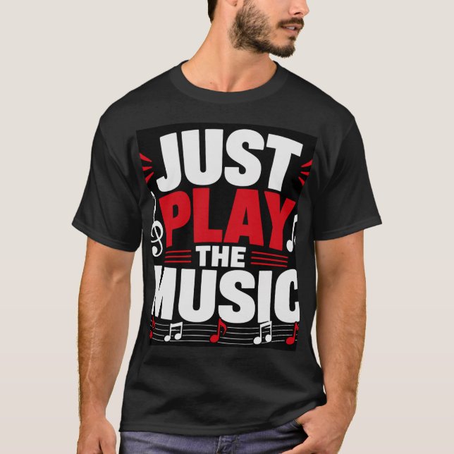 Camiseta Apenas Toque a Música (Frente)