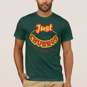 Camiseta Apenas Tshirt do logotipo de Churros