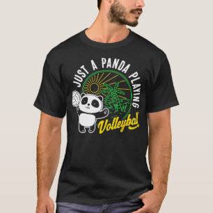 Camiseta Apenas Um Amante de os animais Engraçado De Voleib