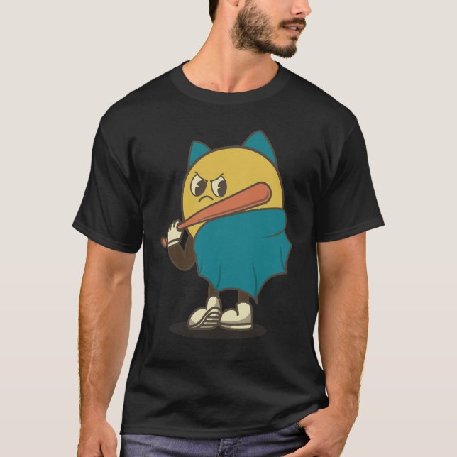 Camiseta Apenas um Bat que ama combater o crime (Frente)
