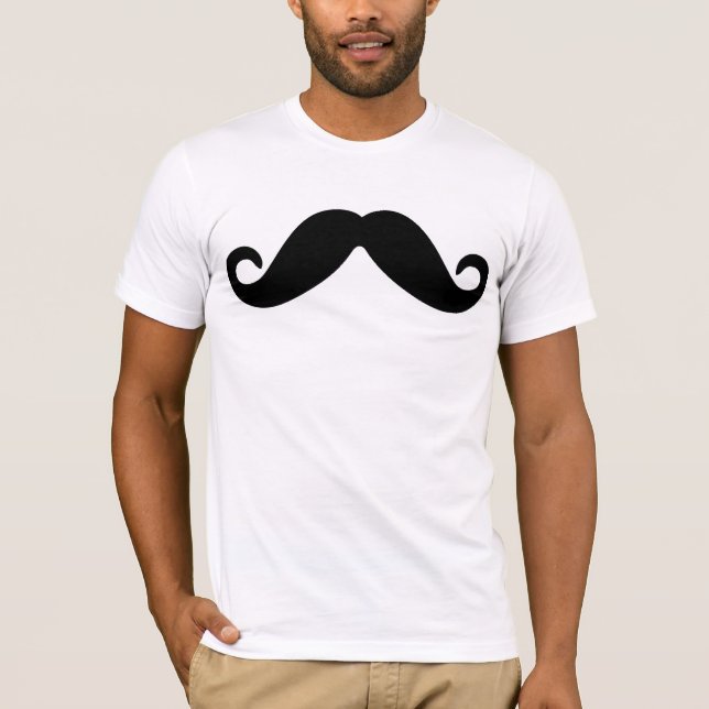 Camiseta apenas um bigode (Frente)