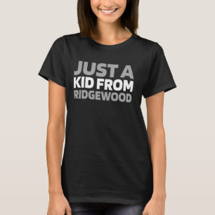 Camiseta Apenas Um Criança De New Jersey Ridgewood American