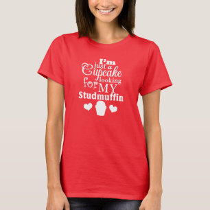 Camiseta Apenas um cupcake que procura meu t-shirt do