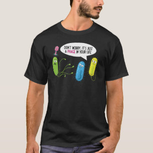 Camiseta Apenas um Fago em Sua Vida Bacteriófago