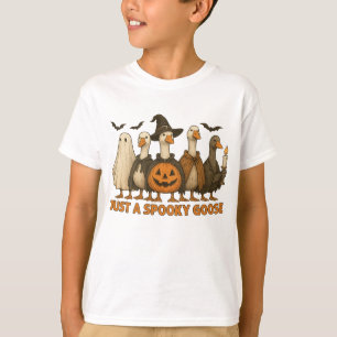 Camiseta Apenas um ganso assustador de Halloween para menin
