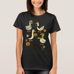 Camiseta Apenas Um Ganso Assustador Desenho De Halloween En