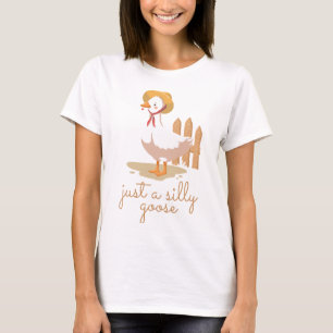 Camiseta apenas um ganso bobo