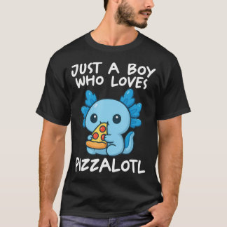 Camiseta Apenas um garoto que ama Pizzalotl