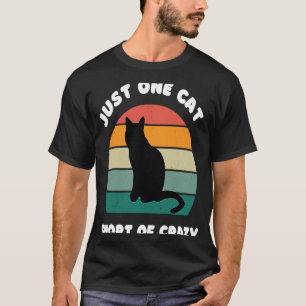 Camiseta Apenas Um Gato Sem Gato Louco