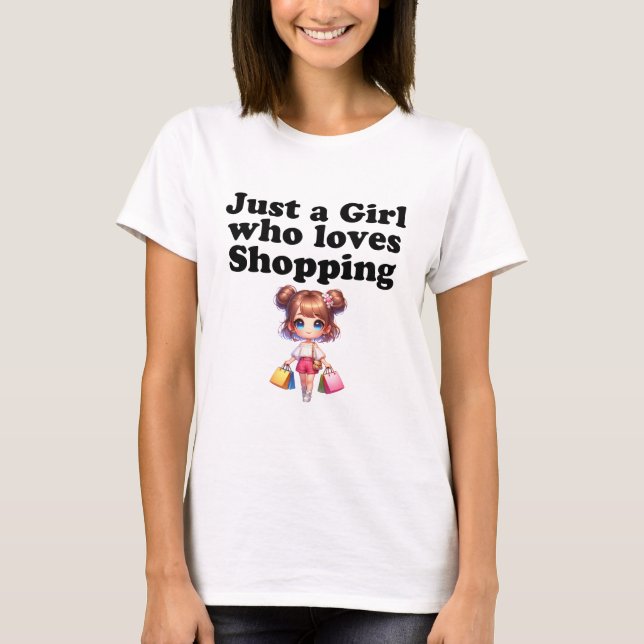 Camiseta Apenas um Gril que ama Comprar (Frente)