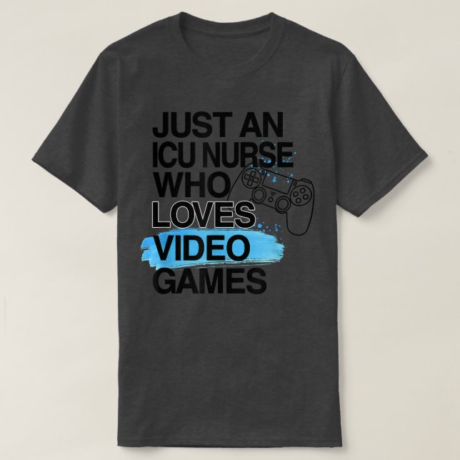 Camiseta Apenas Um Joduíche Que Ama Videos games Em Um Impr (Frente do Design)