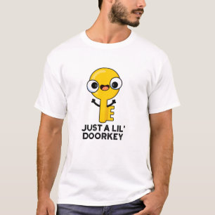 Camiseta Apenas Um Lil Chave Engraçada, Chave Dorky