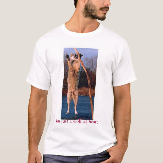 Camiseta Apenas um lobo no coração