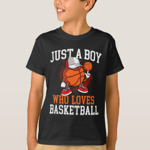 Camiseta Apenas Um Menino Que Ama Bysketbyll - Jogadores Ho